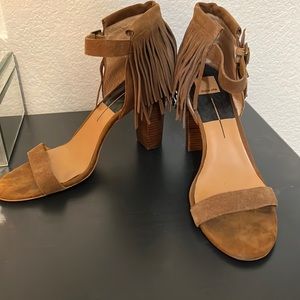Size 12 Dolce Vita heel with fringe detail